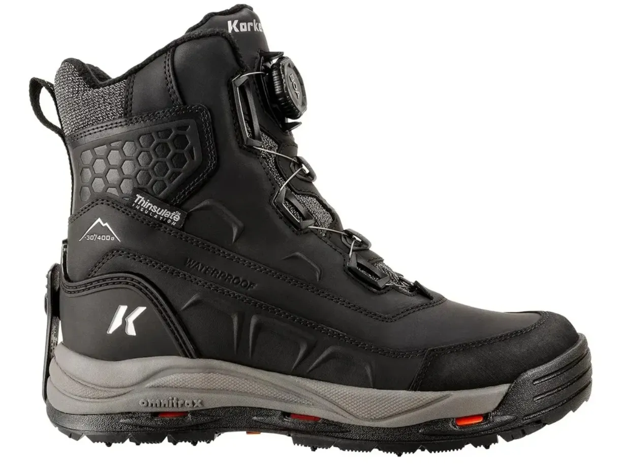 Botas Korkers Thinsulate 3M Waterproof Sistema Tracción Ajustable
